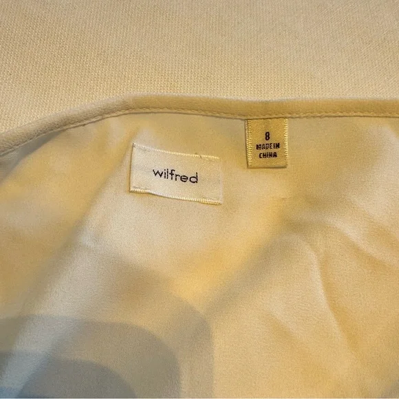 NWT Wilfred Sunlit Skirt – Light Birch – Sizes 8 & 10 Available - Picture 9 of 9